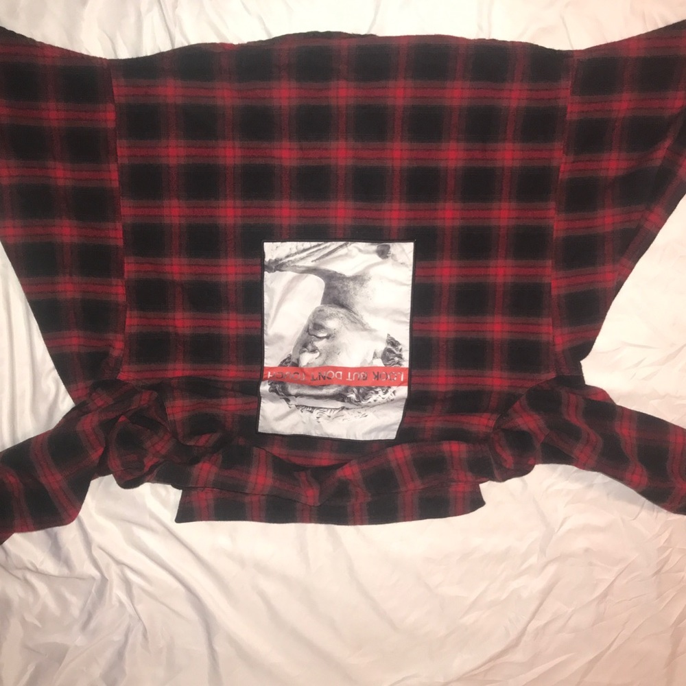 Red and black flannel